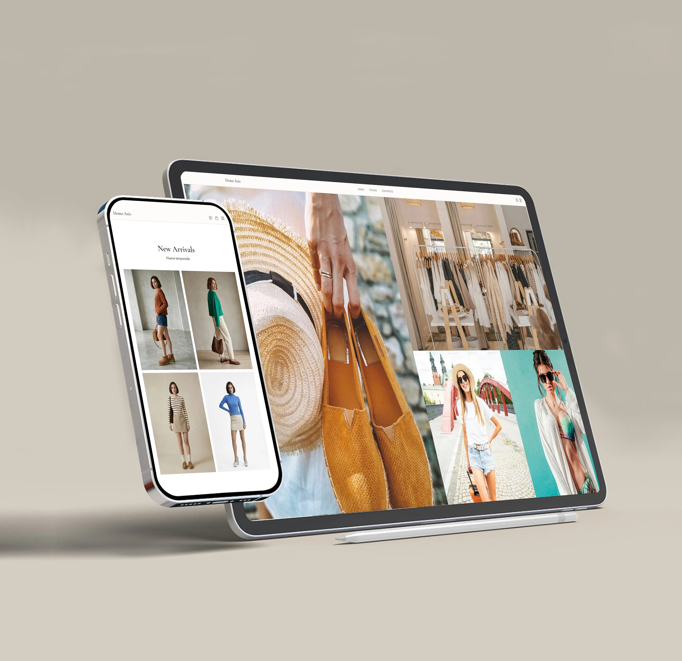Demo tienda Axis - vista 3